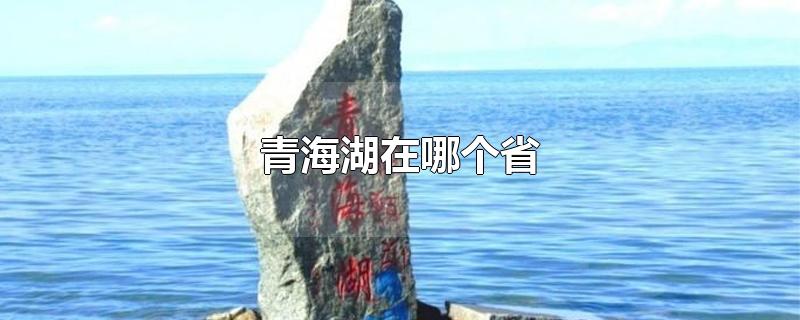 青海湖在哪个省什么位置？青海湖属于哪个省份在什么地方？