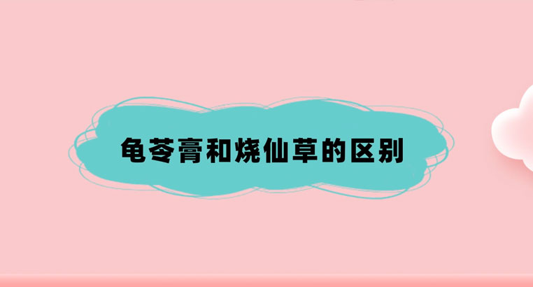 龟苓膏和烧仙草有什么区别？龟苓膏和烧仙草哪个降火？